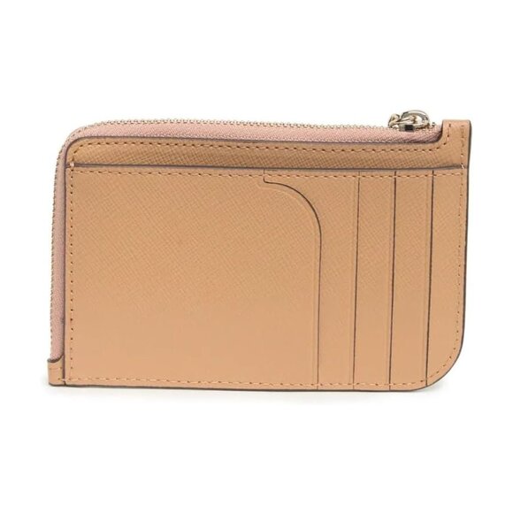 Kate Spade Medium Zip Card Holder – Light Fawn - Picture 2 of 5